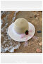 Plain Luxury Straw Girl's Hat (Age 3-7)