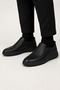 Men's Comfort Thermo Insole Genuine Leather Shoes Black