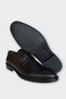 Men's Thermo Sole Genuine Leather Shoes Black - 5