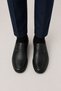 Men's Orthopedic Genuine Leather Shoes Black - 5