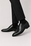Men's Neolit ​​Sole Fancy Genuine Leather Shoes Black - 5