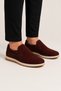 Men's Nubuck Genuine Leather Shoes Brown