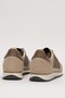 Men's Comfortable Sole Soft Lightweight Sneaker Sports Shoes Beige - Brown - 5