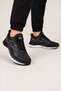 Men's Imported Faylon Sole Running Walking Sports Shoes Black - White - 4