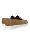 Men's Nubuck Genuine Leather Shoes Beige - 5