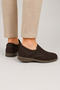 Men's Orthopedic Nubuck Genuine Leather Shoes Brown - 6