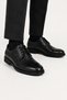 Men's Eva Sole Genuine Leather Shoes Black