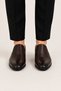 Men's Neolit ​​Sole Fancy Genuine Leather Shoes Brown - 2