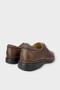 Men's Orthopedic Comfort Sole Genuine Leather Shoes Brown - 5