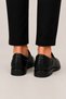 Men's Orthopedic Genuine Leather Shoes Black - 4