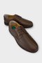 Men's Orthopedic Comfort Sole Genuine Leather Shoes Brown - 2