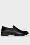 Men's Thermo Sole Genuine Leather Shoes Black