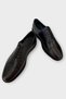 Men's Classic Genuine Leather Shoes Black - 3