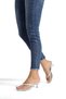 Women's Comfortable Sole New Season Faux Leather Short Heeled Flip Flops - 2