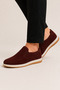 Men's Nubuck Genuine Leather Shoes Brown - 2