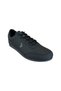 Men's Leather Sports Shoes Black - 3
