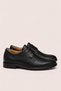 Men's Orthopedic Genuine Leather Shoes Black - 3