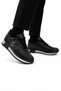 Men's Thermo Sole Genuine Leather Shoes Black
