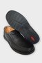 Men's Orthopedic Genuine Leather Shoes Black - 5