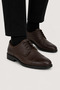 Men's Orthopedic Comfort Sole Genuine Leather Shoes Brown