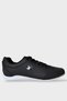 Men's Thermo Sole Skin Sports Shoes Black - White