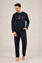 Father & Son Pajama Set, (Sold Separately), 100% Cotton, with Pockets, Winter Everywhere Print - 3