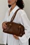 Como Double Compartment Zippered Women's Shoulder Bag