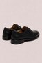 Men's Orthopedic Genuine Leather Shoes Black - 5