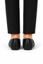 Men's Genuine Leather Shoes Black - 4