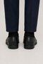 Men's Orthopedic Genuine Leather Shoes Black - 4