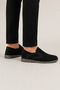 Men's Orthopedic Nubuck Genuine Leather Shoes Black - 4