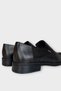 Men's Thermo Sole Genuine Leather Shoes Black - 5