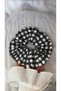 Elastic Buckle Women's Checkered Bun Hairpin Hair Clip Pinterest Model