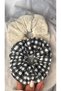 Elastic Buckle Women's Checkered Bun Hairpin Hair Clip Pinterest Model - 2