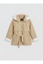 Fur Hooded Girls' Coat (W6)