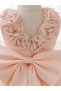Baby Girl/Kid Princess Dress - 3D Floral Strap Tutu Dress with Big Bow on the Back - Birthday, Engagement, Special Occasion Outfit - 3