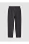 Ozmarka New Season Anthracite Boys' Sweatpants with Elastic Waist - 3