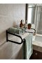Hotel Type Towel Holder Bathroom Towel Rack Shelf - 4
