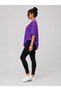 100% Cotton Oversize Fit Crew Neck T-Shirt / T-Shirt and Microfiber Lycra Tight-Fitting Leggings in One - 2