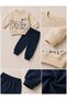 The Best Friend Printed Baby Set 2-Piece Sweatshirt Pants 0-24 Months - 3