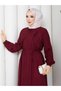 HELEN ELBİSE BORDO