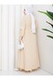 Nisa Dress Beige - 2