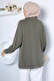 Ornamentally Stitched Crew Neck Hijab Tunic - 4