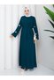 Suna Dress Petrol - 4