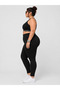 Women's Black Tummy Control Leggings High Waist Stretchy Plus Size Xs–8Xl - 3
