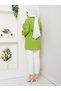 Seda Ruffled Sleeves Tunic Green - 3