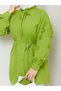 Seda Ruffled Sleeves Tunic Green - 2