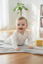 Unisex Baby 100% Cotton Interlock Sleeping Bag with Snap Fasteners, Without Booties, Available in Solid Colors - 2