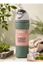 FreeSip Insulated Stainless Steel Water Bottle with Straw for Sports, Travel, and School BPA-Free Sports Water Bottle, 24 oz, Green - 3