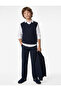 V-Neck Basic School Sweater